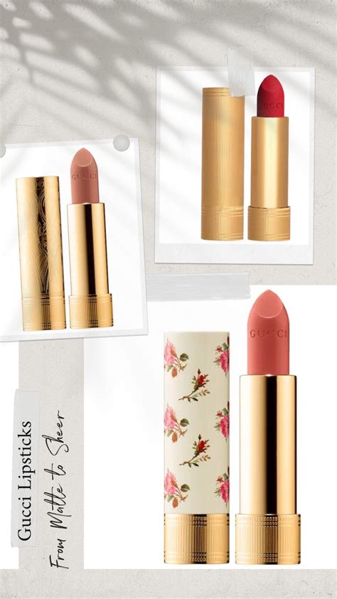 best gucci lipstick shades.